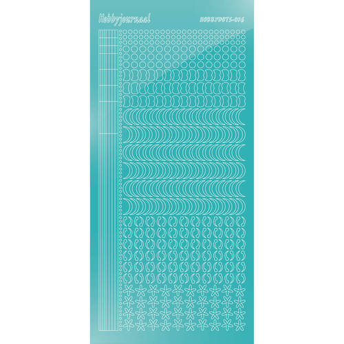 Hobbydots sticker - Mirror - Emerald Hobbydots sticker - Mirror - Emerald