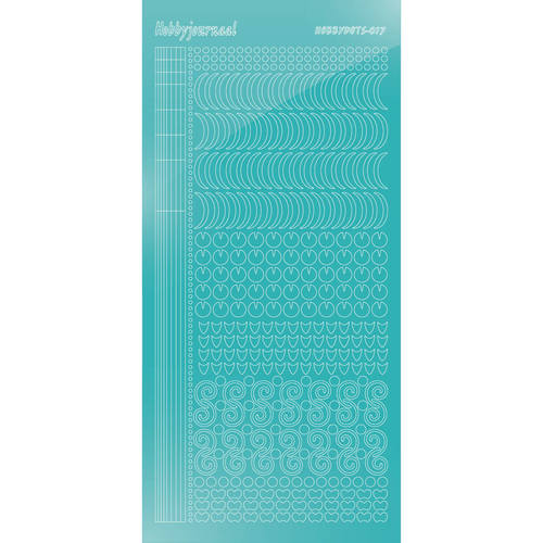 Hobbydots sticker - Mirror - Emerald Hobbydots sticker - Mirror - Emerald
