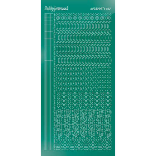 Hobbydots sticker - Mirror - Christmas Green Hobbydots sticker - Mirror - Christmas Green