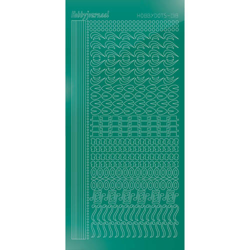 Hobbydots sticker - Mirror - Christmas Green Hobbydots sticker - Mirror - Christmas Green
