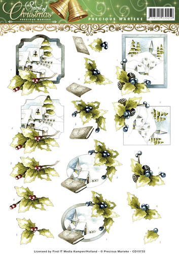 3D Knipvel - Precious Marieke - Spirit of Christmas - Landscape 3D Knipvel - Precious Marieke - Spirit of Christmas - Landscape