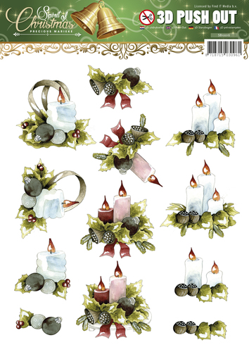 Nr. 2 Spirit of Christmas 3D-Uitdrukvel Push-Out Precious Marieke Nr. 2 Spirit of Christmas 3D-Uitdrukvel Push-Out Precious Marieke