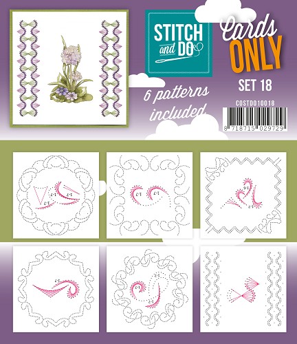 Stitch & Do - Cards only - Set 18 Stitch & Do - Cards only - Set 18