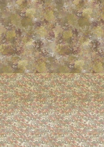 Backgroundsheets - Amy Design - Autumn Moments - Mushrooms Backgroundsheets - Amy Design - Autumn Moments - Mushrooms