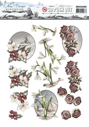 Nr. 2 Wintertide 3D-Push-Out Amy Design
