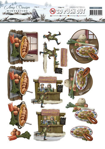 Nr. 5 Wintertide 3D-Push-Out Amy Design Nr. 5 Wintertide 3D-Push-Out Amy Design