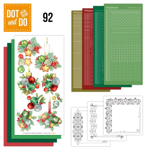 Dot and Do 92 - Kerstkaarsen Dot and Do 92 - Kerstkaarsen