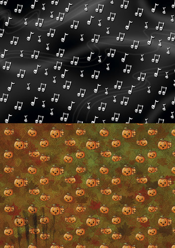 Backgroundsheets - Yvonne Creations - Happy Halloween Backgroundsheets - Yvonne Creations - Happy Halloween
