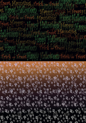 Backgroundsheets - Yvonne Creations - Happy Halloween Backgroundsheets - Yvonne Creations - Happy Halloween