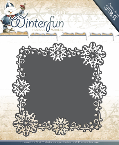 Die - Precious Marieke - Winterfun - Frame