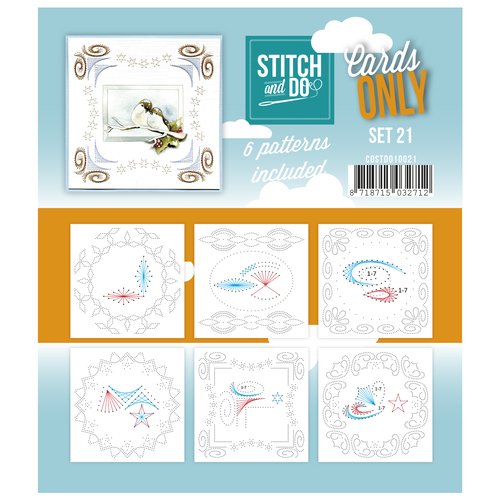 Stitch & Do - Cards only - Set 21 Stitch & Do - Cards only - Set 21