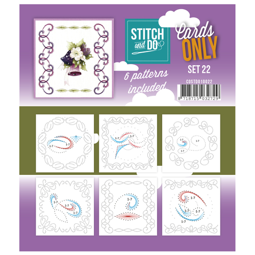 Stitch & Do - Cards only - Set 22 Stitch & Do - Cards only - Set 22