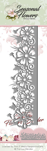 Die - Precious Marieke - Seasonal Flowers - Border Die - Precious Marieke - Seasonal Flowers - Border