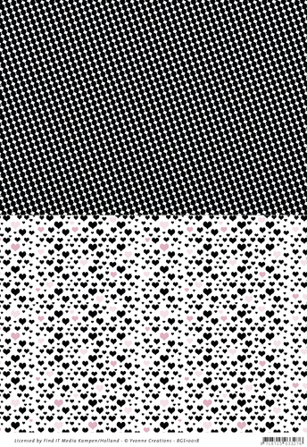Backgroundsheets - Yvonne Creations - Pretty Pierrot Backgroundsheets - Yvonne Creations - Pretty Pierrot