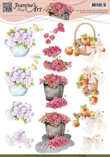 Bloemen en Fruit 3D-Knipvel Jeanine's Art Bloemen en Fruit 3D-Knipvel Jeanine's Art