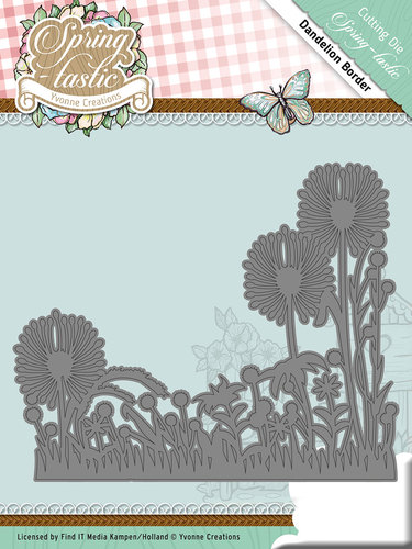 Dandelion Border - Spring-tastic - Snijmal - Yvonne Creations