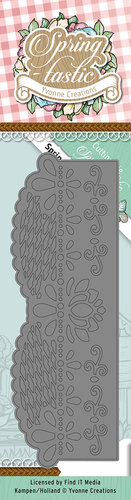 Border - Spring-tastic - Snijmal - Yvonne Creations Border - Spring-tastic - Snijmal - Yvonne Creations