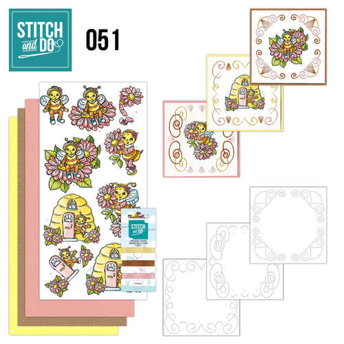 Stitch and Do 51 - Bijtjes Stitch and Do 51 - Bijtjes