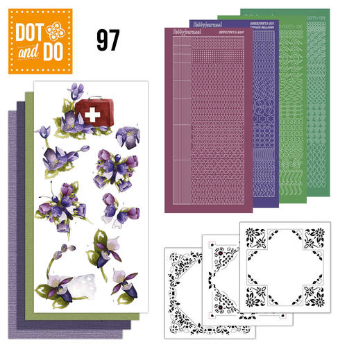 Dot and Do 97 - Purple Flowers Dot and Do 97 - Purple Flowers