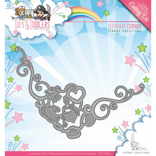 Elephant Corner - Tots and Toddlers - Snijmal - Yvonne Creations Elephant Corner - Tots and Toddlers - Snijmal - Yvonne Creations