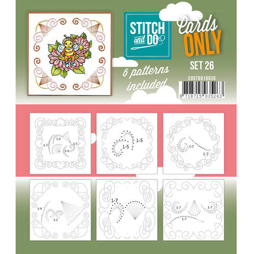 Stitch & Do - Cards only - Set 26 Stitch & Do - Cards only - Set 26