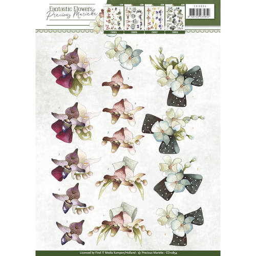 Orchid Fantastic Flowers 3D-Knipvel Precious Marieke Orchid Fantastic Flowers 3D-Knipvel Precious Marieke