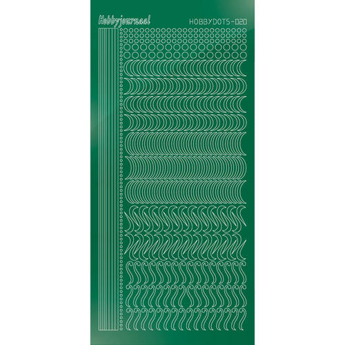 Hobbydots sticker - Mirror Green Hobbydots sticker - Mirror Green