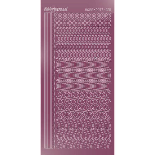 Hobbydots sticker - Mirror Violet Hobbydots sticker - Mirror Violet