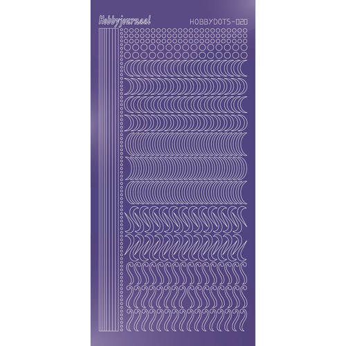 Hobbydots sticker - Mirror Purple Hobbydots sticker - Mirror Purple