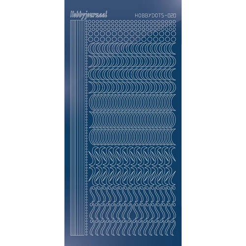 Hobbydots sticker - Mirror Blue Hobbydots sticker - Mirror Blue