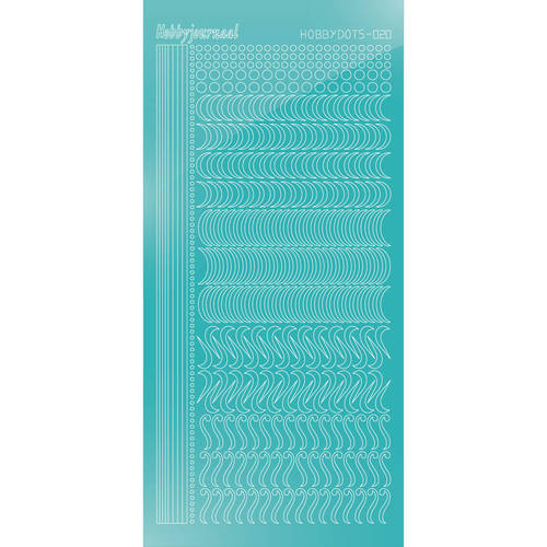 Hobbydots sticker - Mirror Emerald Hobbydots sticker - Mirror Emerald