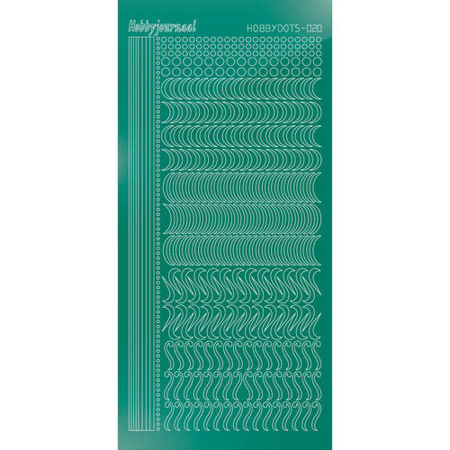 Hobbydots sticker - Mirror Christmas Green Hobbydots sticker - Mirror Christmas Green