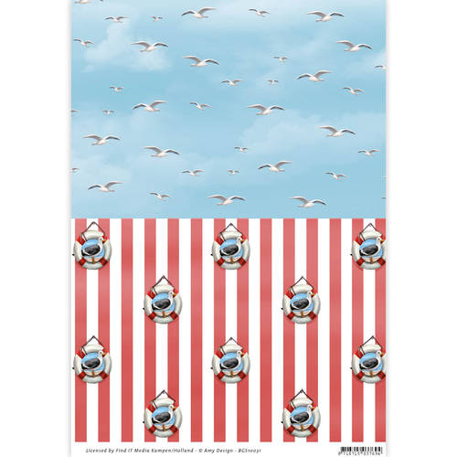 Backgroundsheets - Amy Design - Maritime Backgroundsheets - Amy Design - Maritime
