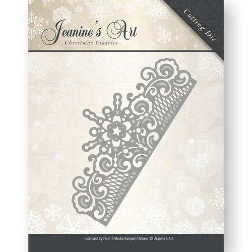 Die - Jeanines Art - Christmas Classics - Frozen border Die - Jeanines Art - Christmas Classics - Frozen border