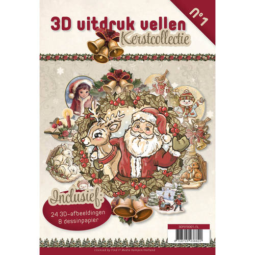 3D Push Out book 01 - Christmas Collection 3D Push Out book 01 - Christmas Collection