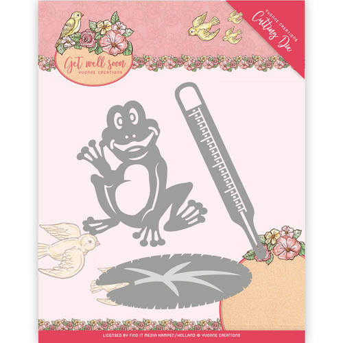 Get Well Frog - Get Well Soon - Snijmal - Yvonne Creations Get Well Frog - Get Well Soon - Snijmal - Yvonne Creations