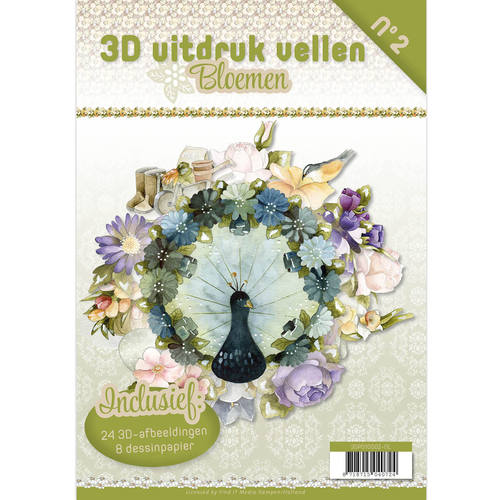 3D Push Out book 02 - Flowers 3D Push Out book 02 - Flowers