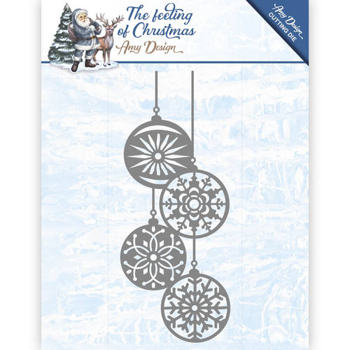 Die - Amy Design - The feeling of Christmas - Christmas balls Die - Amy Design - The feeling of Christmas - Christmas balls