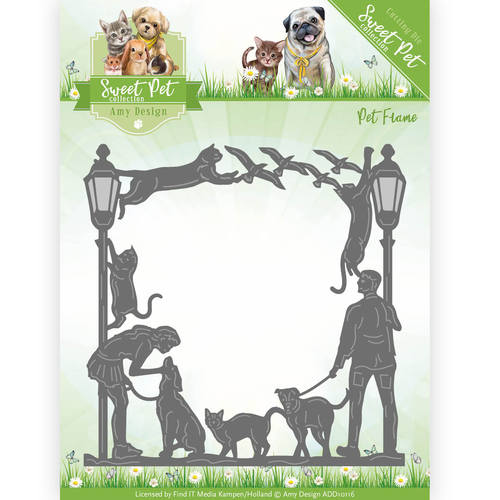 Die - Amy Design - Pet -Sweet Pet Frame Die - Amy Design - Pet -Sweet Pet Frame
