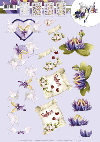 Wedding 3D-Knipvel Precious Marieke Wedding 3D-Knipvel Precious Marieke