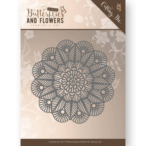 Die - Jeanine's Art - Butterflies and Flowers - Doily Die - Jeanine's Art - Butterflies and Flowers - Doily