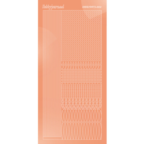 Hobbydots sticker - Mirror - Salmon Hobbydots sticker - Mirror - Salmon