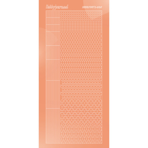 Hobbydots sticker - Mirror - Salmon Hobbydots sticker - Mirror - Salmon