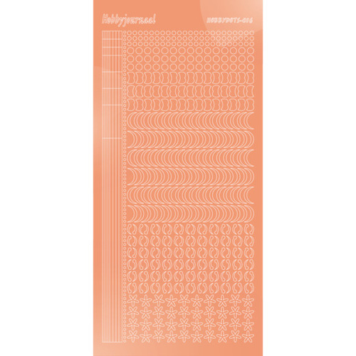 Hobbydots sticker - Mirror - Salmon Hobbydots sticker - Mirror - Salmon