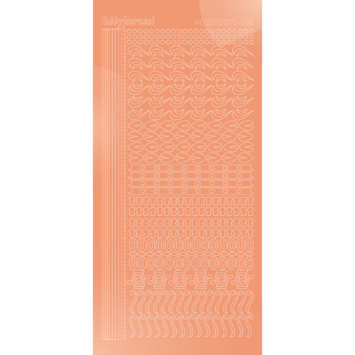Hobbydots sticker - Mirror - Salmon Hobbydots sticker - Mirror - Salmon