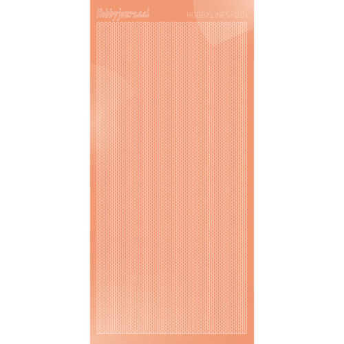 Hobbydots sticker - Mirror - Salmon Hobbydots sticker - Mirror - Salmon