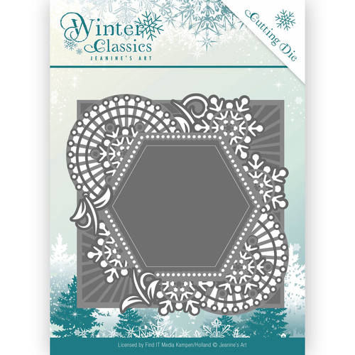 Die - Jeanine's Art - Winter Classics - Mosaic frame Die - Jeanine's Art - Winter Classics - Mosaic frame