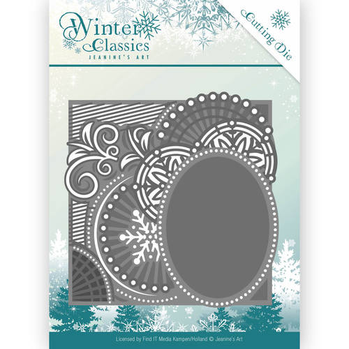 Die - Jeanine's Art - Winter Classics - Curly Frame Die - Jeanine's Art - Winter Classics - Curly Frame