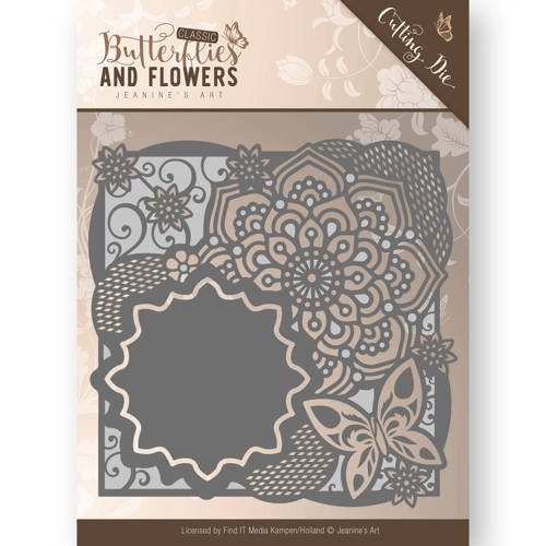 Die - Jeanine's Art - Classic Butterflies and Flowers - Butterfly Frame Die - Jeanine's Art - Classic Butterflies and Flowers - Butterfly Frame