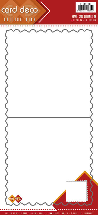 4K Charming Frame Card Cutting Dies by Card Deco 4K Charming Frame Card Cutting Dies by Card Deco